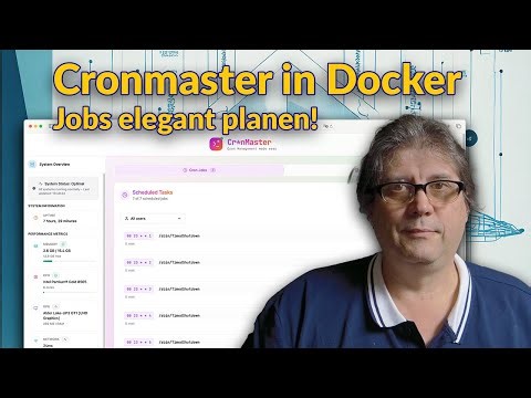 CronMaster in Docker - Jobs elegantly schedule!