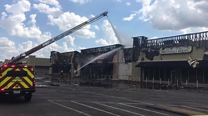 ‪At 6 on NBC 5 ‬ ‪Live report from southern Dallas strip mall where 6-alarm fire destroyed several businesses. Where investigation stands right now. | Maria Guerrero