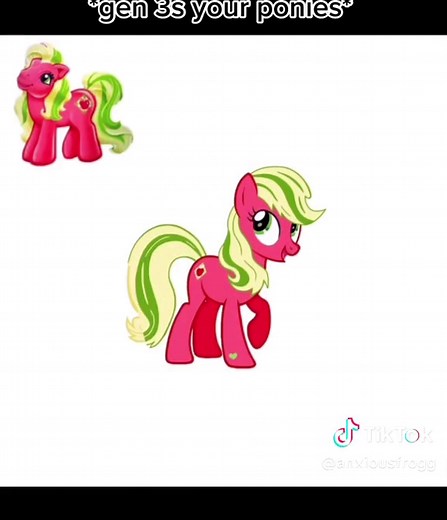 Nostalgic MLP Generation 3 vs 4 & 5 Comparison