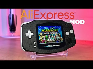 AliExpress Game Boy Advance Backlit Screen and Case Mod