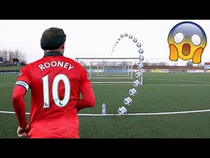 WAYNE ROONEY LONG-RANGE FOOTBALL CHALLENGE!!!