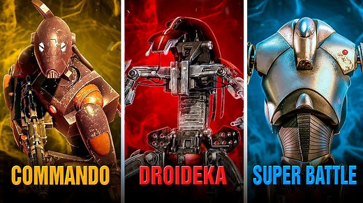 Every Separatist Battle Droid Type & Variant Explained