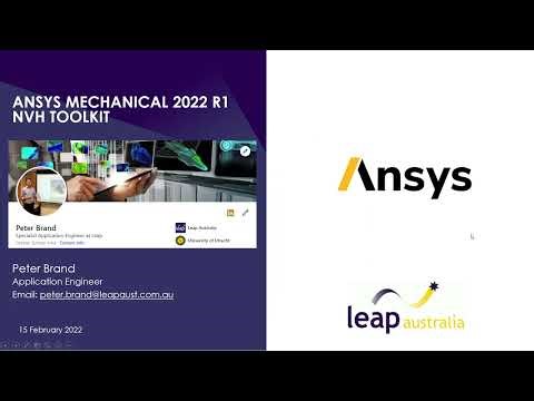 Ansys 2022 R1 Structures Update - NVH Toolkit (Part 2 of 3)