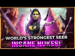Build Her Like THIS!! The Damage Is Out Of This World!! The Most Insane Seer In Raid Shadow Legends