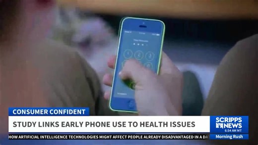 Early Smartphone Use Linked to Health Risks in Preteens