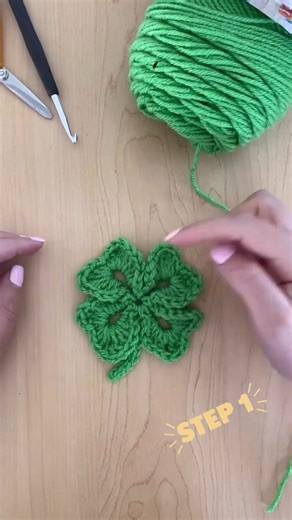 13K views · 265 reactions | Make your own luck this St. Patrick's Day with these cute clover! Get the written pattern from @seeloveshare: https://bit.ly/43rH9Dl Get Super Saver in Spring Green for your own Spring projects: https://bit.ly/3Vkev4T | Red Heart Yarns | Facebook