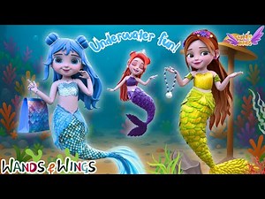 Shopping Under the Sea | Mermaid Adventure + Mermaid Lost Her Tail | Nursery Rhyme | Princess Tales