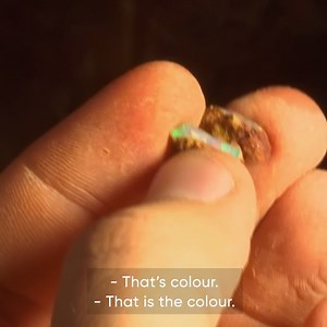 2.3M views · 11K reactions | The hunt for the rare pineapple opal takes a very painful turn... | Quest | Facebook