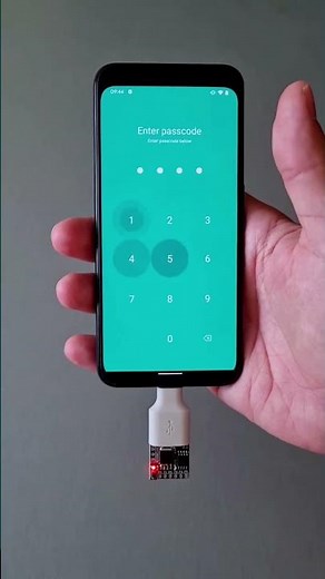 Can a USB/Pendrive Unlock Your Phone? 😱 Myth vs Reality (Cybersecurity) #badusb #androidmalware