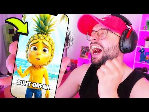 TikTok-ul meu este PLIN de povesti cu FRUCTE AI (sunt CRAZY)
