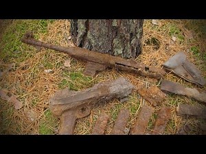 WWII Relic Hunting - MP40 Machine Gun Found on the Eastern Front Battlefield