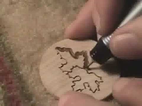 Wood Carving - Power Carving/ Engraving Demonstration