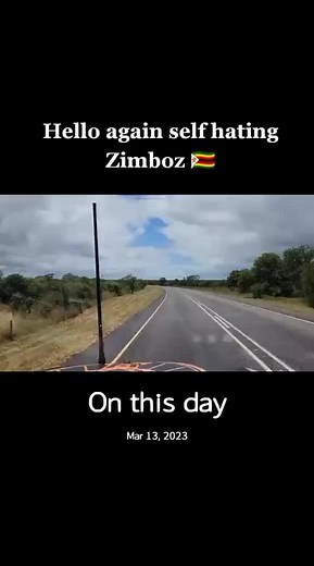Driving Through Clean Roads of Zimbabwe