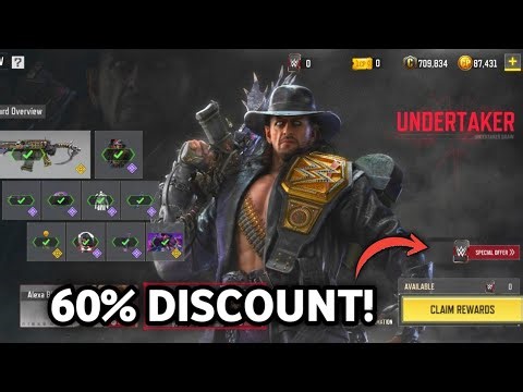 Buying Full Undertaker and Alexa bliss draw