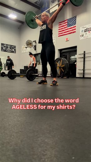 1.7K views | Why Ageless? Because wrinkles don’t scare me. Weakness does.  If you’re pushing PRs, chasing health, building muscle, and aging on YOUR terms… you need a shirt that says exactly who you are. Ageless. Athletic. Unapologetically strong. Shop the collection → #NeverTooOld #agelessathletics #ageless | Ageless Athletics | Facebook