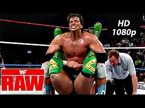 Razor Ramon vs Rick Martel WWE Raw Oct. 11, 1993 Intercontinental Championship Match HD