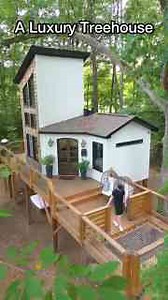 Inside a Luxury Tiny Treehouse with Scenic Outdoor Living