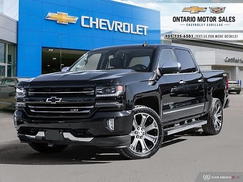 2016 Chevrolet Silverado 1500 LTZ - Crew Cab - 4WD / Heated Steering / Bose + MORE! Stk #187583A