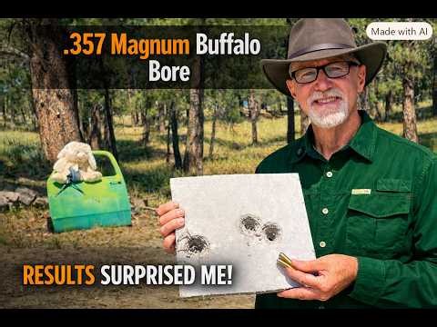 Buffalo Bore .357 Magnum Penetration Test - How Deep Does it Go?
