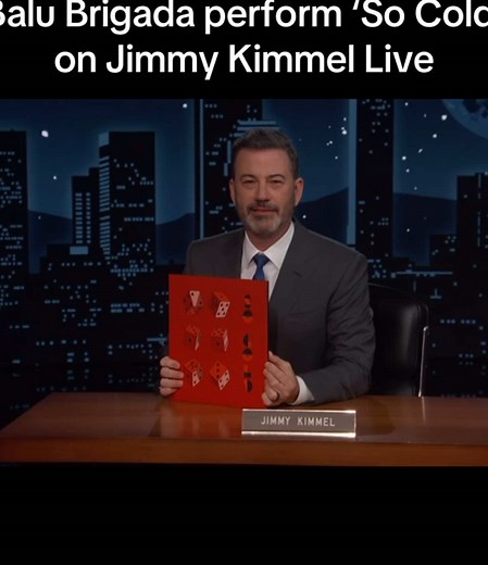 Balu Brigada Debuts 'So Cold' on Jimmy Kimmel Live