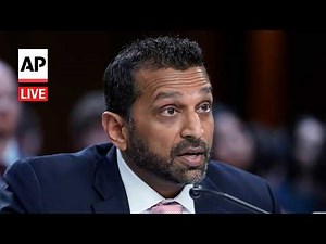 LIVE: Kash Patel testifies at Senate hearing on FBI oversight