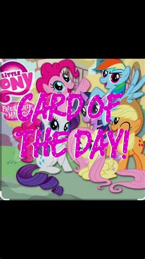 My Little Pony card of the day. #mylittlepony #mlp #mlpcommunity #mlpcards . . #fluttershy