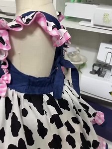 Cow Toddler Dress,farm Dress,girls Cow Dress,baby Cow Dress,toddler Cow Costume Outfit,cow Dress,cow Costume,farm Dress,farm Outfit,pink - Etsy