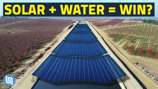 Can solar panels save California's water crisis?