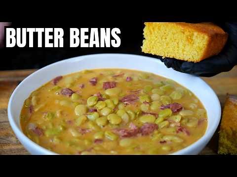This Was My FAVORITE Childhood Meal (Southern Style Butter Beans Recipe)