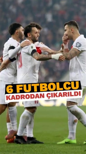 A Milli Takım'da 6 futbolcu İspanya maçında yok!
