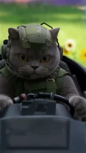 Fighter Jet Pilot Cat Takes to the Skies — Cutest Aerial Ace Ever! ✈️🐱 #ai #cat
