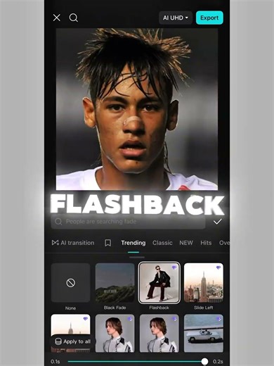 Transition tutorial in CapCut!