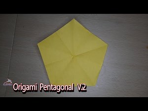 Origami Pentagonal V.2 | How To Make Origami Basic Pentagon