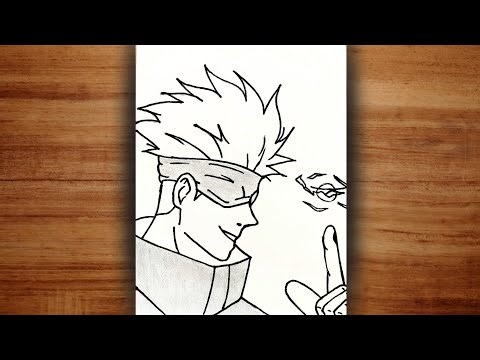 How to Draw Cool Anime Character Step by Step | Easy Anime Drawing | Anime | Drawing | Easy Drawing