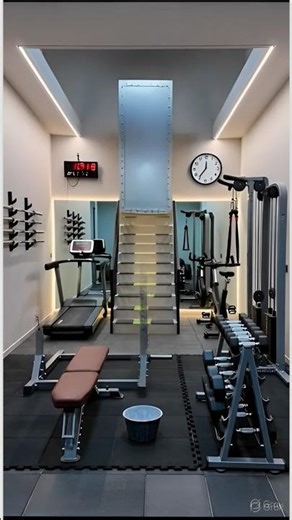 Building a Secret Underground Private Gym 💪 (Full Timelapse Transformation) #shorts