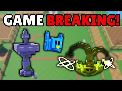 The Bird Fountain And Power Stem Are Game breaking In Garden Tower Defense!