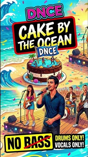 DNCE - Cake By The Ocean | Bass Practice Play-Along