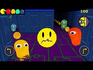 Jogo do pac-man 3d, pac-man vs fantasmas, Ghost vs Pac, joguinho do pac man 3d pra celular, pac-man