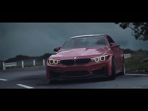 BMW M4 - Blender 3d car cinematic animation