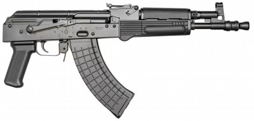 Polish Hellpup AK-47 Pistol, Semi-Auto, 7.62x39 - Condition Factory New