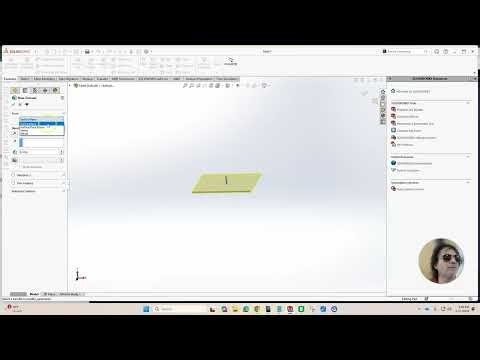 Offset from sketch plane extrusion option in SOLIDWORKS tutorial