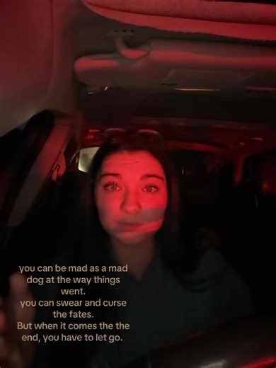 in the end you have to let go. | mad dog