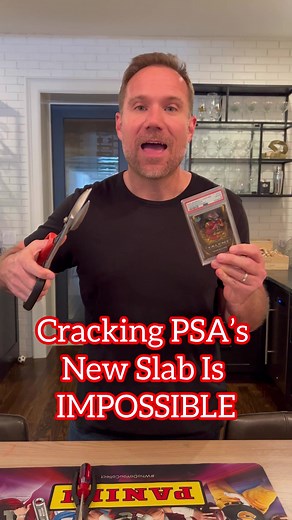 Cracking PSA’s new slab was IMPOSSIBLE for me. Have you had any luck? | psa