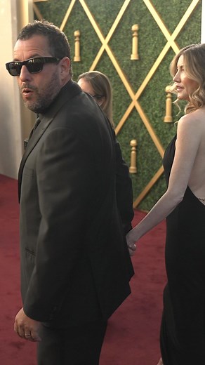 827K views · 5.6K reactions | Adam Sandler showing up to the #GoldenGlobes red carpet like ✌️ | Golden Globes | Facebook