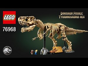 LEGO Jurassic World Dinosaur Fossils: Tyrannosaurus Rex (76968)[3145 pcs] Building Tutorial | TBB