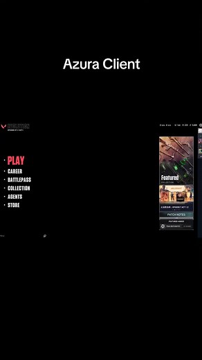 Azura Valorant Client - Download now at azura.gmgames.de 🔥 #fypシ #fy #azura #client #valorantclips #valorant #fypシ #fyp #fypシ゚viral Credits: XenozEdit (YT)