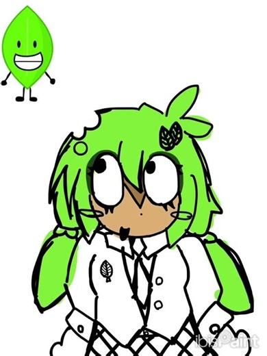 Leafy human!!#bfdi#bfdia