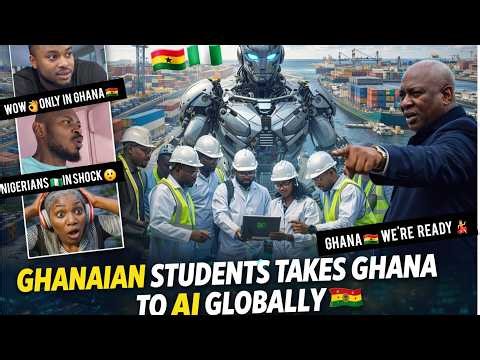 ECHOKE💃NIGERIANS🇳🇬REACT🔥IN PAIN😢AS GHANA🇬🇭GOES GLOBAL IN AI.