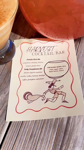 The leaves are still falling and the cocktails are definitely still pouring at Table 20. We’re down to our last couple of weeks of fall drinks before the holiday specials roll in! That means it’s almost goodbye to our Perky Pumpkintini..(she’s been a crowd favorite, even on the coldest days!). Plus, don’t miss the Orchard Bowl and Fireside Mule…guaranteed to get you in the spirit for Friendsgiving, Thanksgiving, and ally the givings coming up in the next two weeks. Get your fall fix while you st