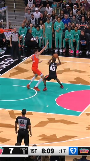 This Spurs trio powered San Antonio to its seventh straight win, the team’s longest streak since 2018–19! 💥 Keldon Johnson: 25 PTS | 5 3PM Stephon Castle: 24 PTS | 4 3PM Harrison Barnes: 20 PTS | 6-9 FGM | NBA